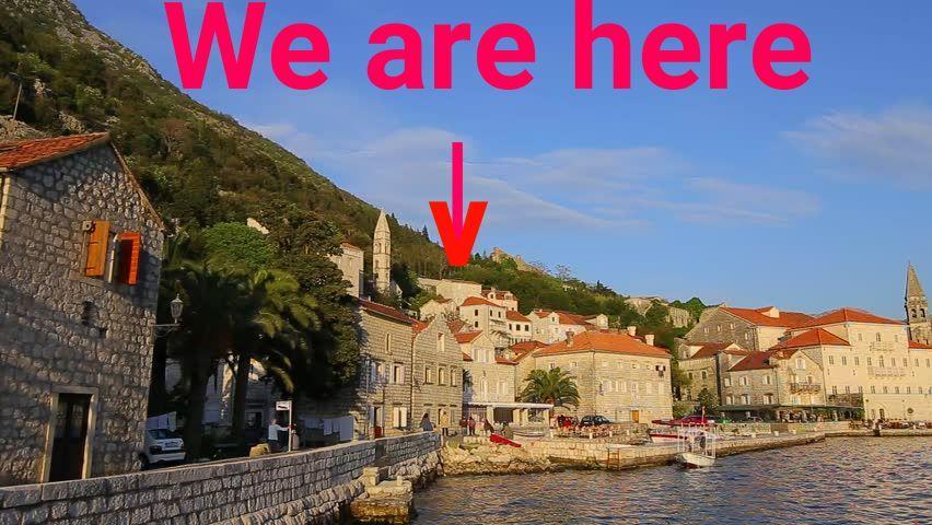 Bella Vista Zmukic Lägenhet Perast Exteriör bild